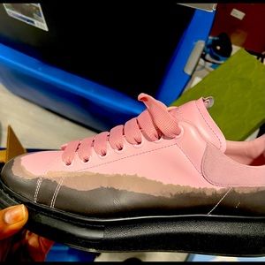 Blk an pink Alexander McQueens